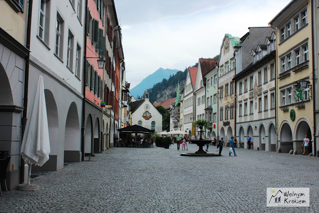 Pól dnia w Austrii - Feldkirch