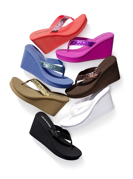 surri wedge flip flop
