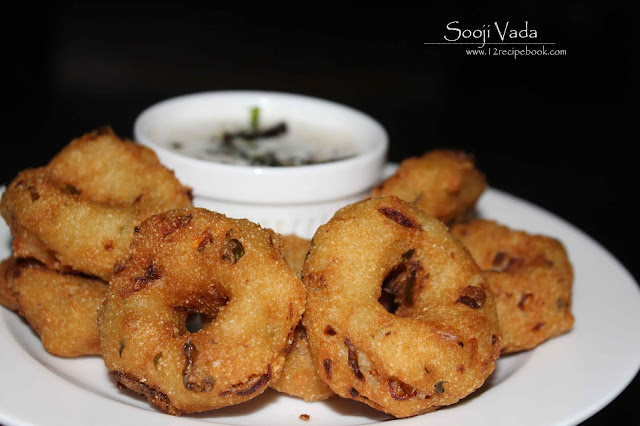 sooji vada rava vada