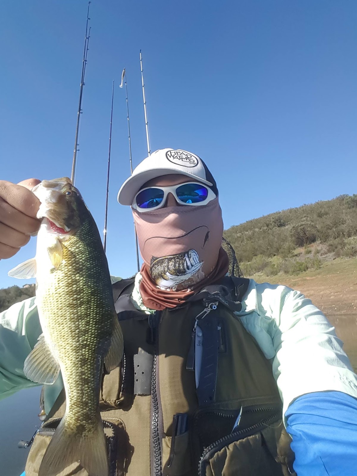 Headwaters Fishing Team Kayak Bass Fishing Lake Hogan By Team Member
