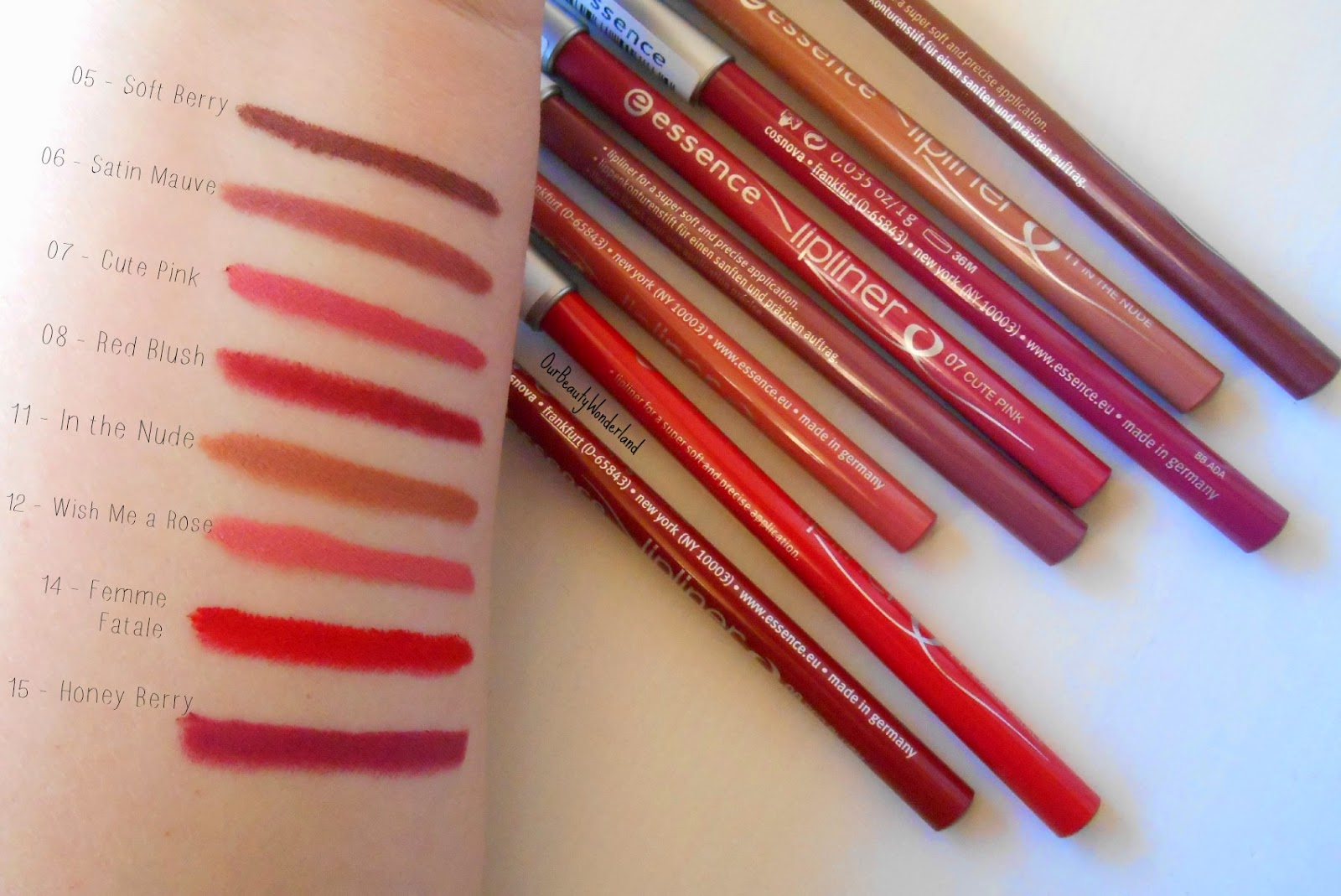 Lip Liners by Essence Worth the Hype? JennyLand.gr