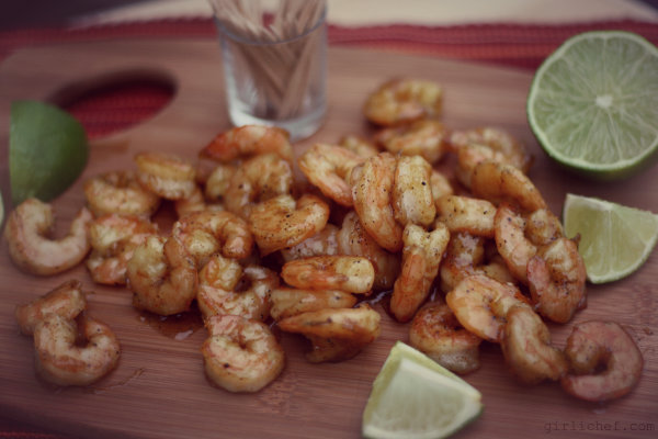 Sugar & Spice Roasted Shrimp {#MWLDinnerParty}