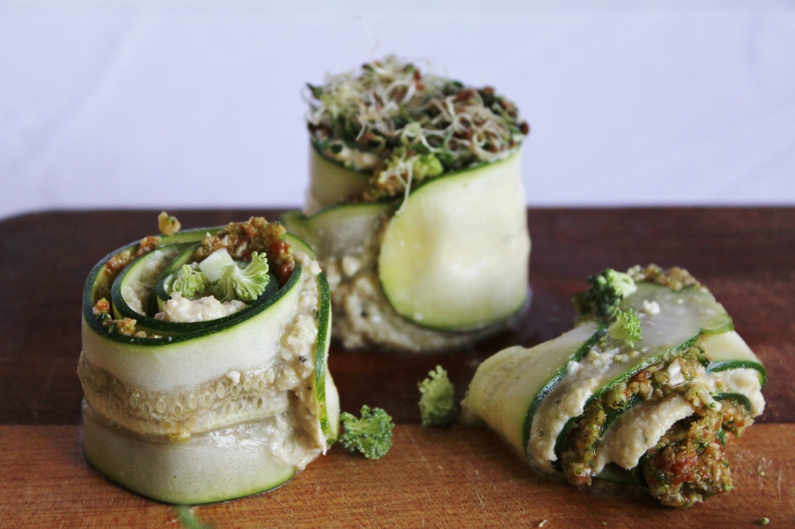 This Rawsome Vegan Life: raw lasagna with cashew cheese and broccoli ...
