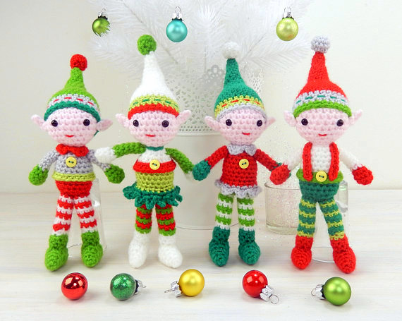 Christmas elf Crochet pattern