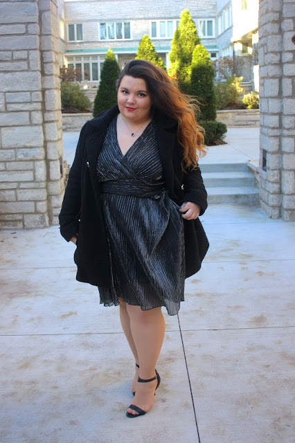 addition elle, Chicago, christmas dress, Natalie Craig, natalie in the city, new years eve dress 2015, OOTD, plu size fashion blogger, psfashion, what to wear for the holidays, nadia aboulhosn, ashley graham, believe in fashion democracy, holiday dresses plus size, fashion blogger