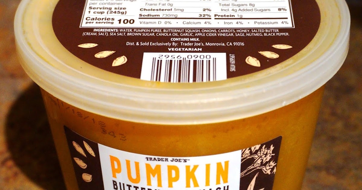 Exploring Trader Joe's Trader Joe's Pumpkin Butternut Squash Bisque