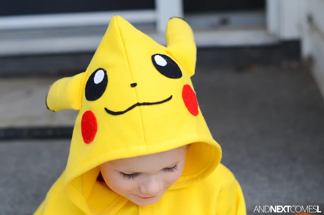 DIY Pikachu costume