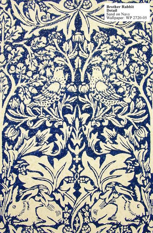William Morris Brer Rabbit Wallpaper