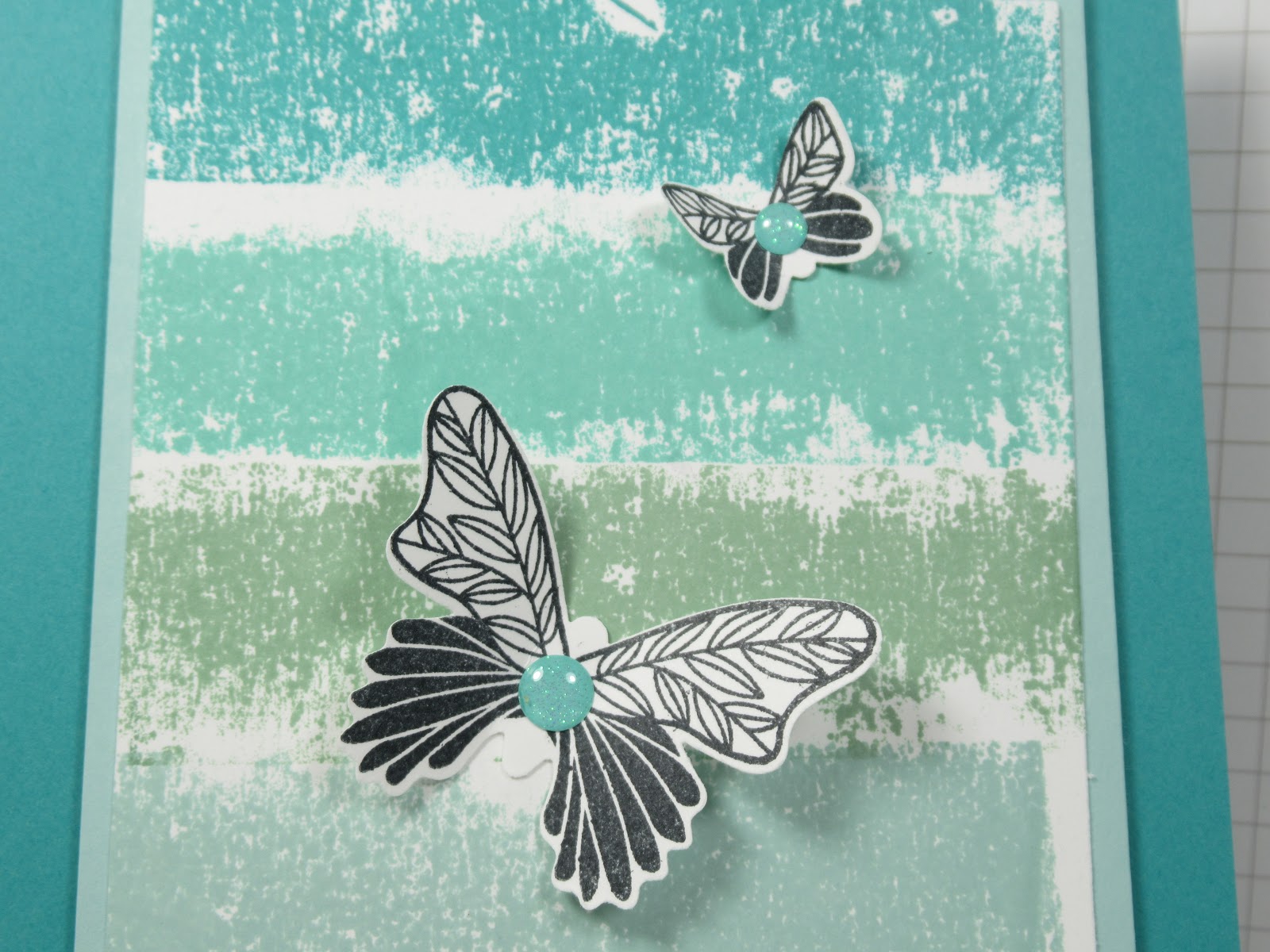 Personally Yours Technique Tuesday Painter's Tape Technique