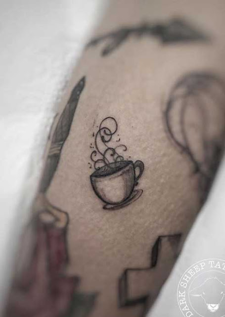Tatuagens para quem ama tomar café Tatuagens para quem ama tomar café