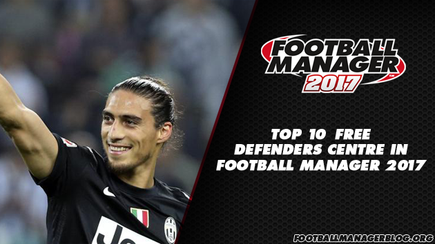 Top 10 Free Defenders Centre in Football Manager 2017