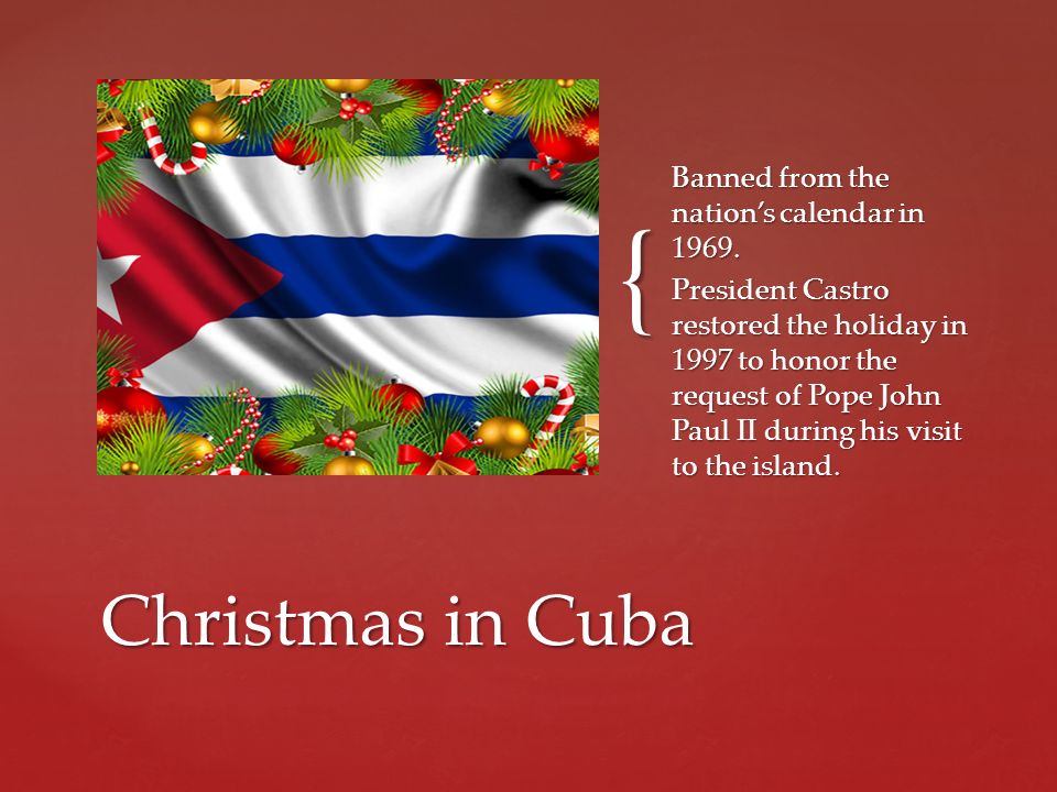 Christmas in Cuba, 2017
