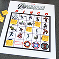 Avengers Bingo