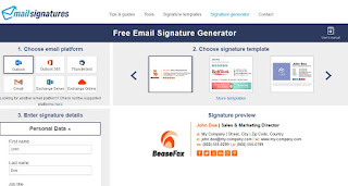 Sito Mail-signatures.com Mail-signatures.com