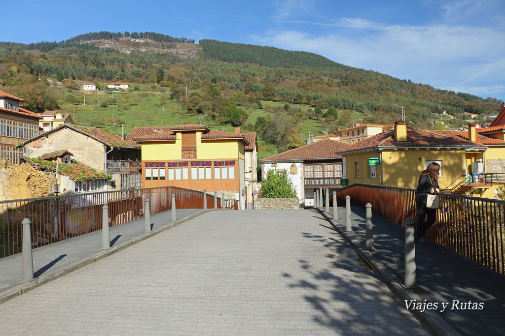 Casas de Salas, Puente sobre el Nonaya, Asturias