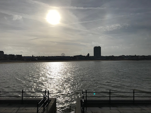 Margate bay from the end of the harbour arm
