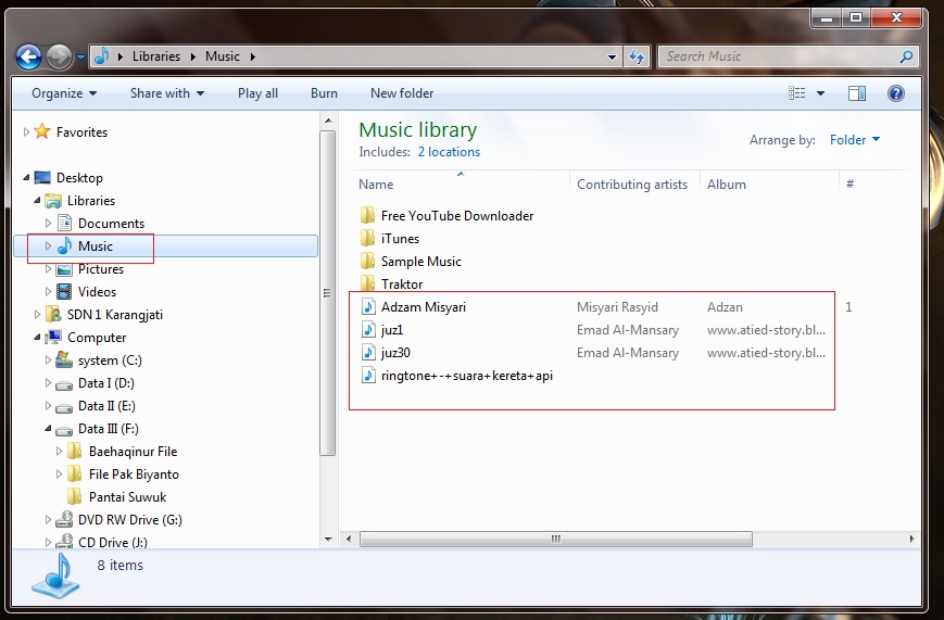 Cara Membuat Folder Pada Windows Explorer Curhat Computer Cinta