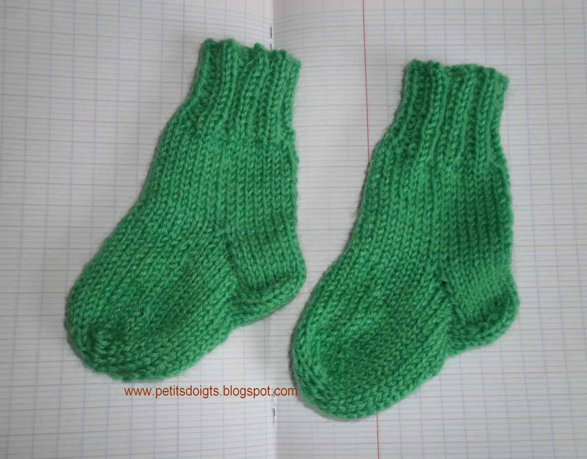 tricoter chaussettes 4 aiguilles