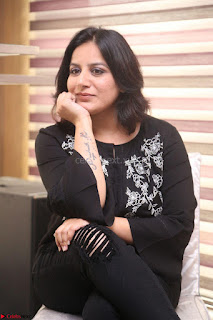 Cute Poja Gandhi in black dress at Dandupalyam 2 Movie press meet  ~  Exclusive 06