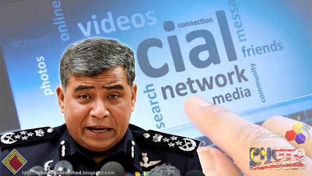 Polis Akan Buru Individu Yang Salah Guna Laman Sosial