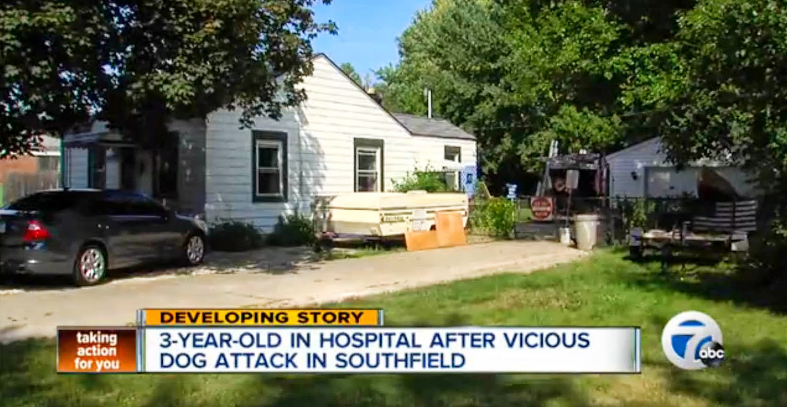 Four legged friends (and enemies) Toddler hospitalized after dog