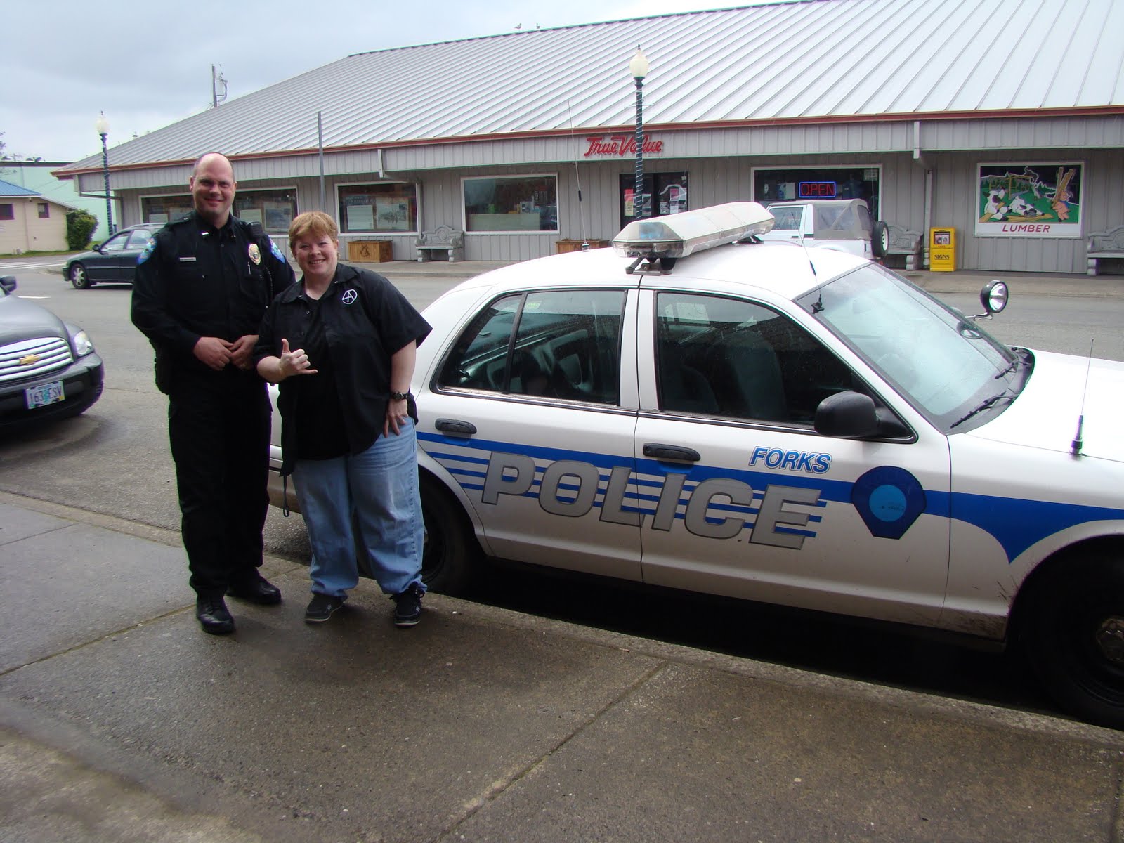 Twilight Travels 2011 Forks Police Station