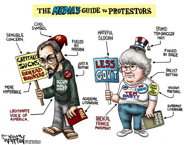 The media's guide to protesters