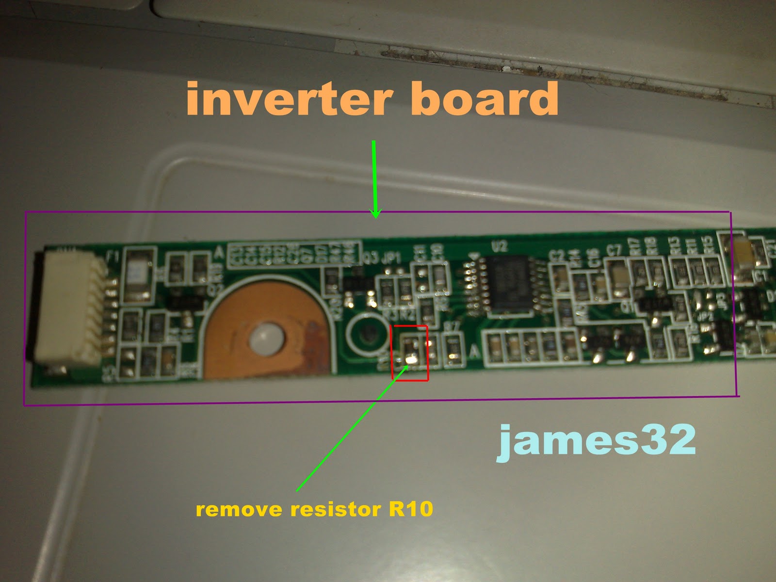 james32 Laptop Screen inverter board Tips and tricks