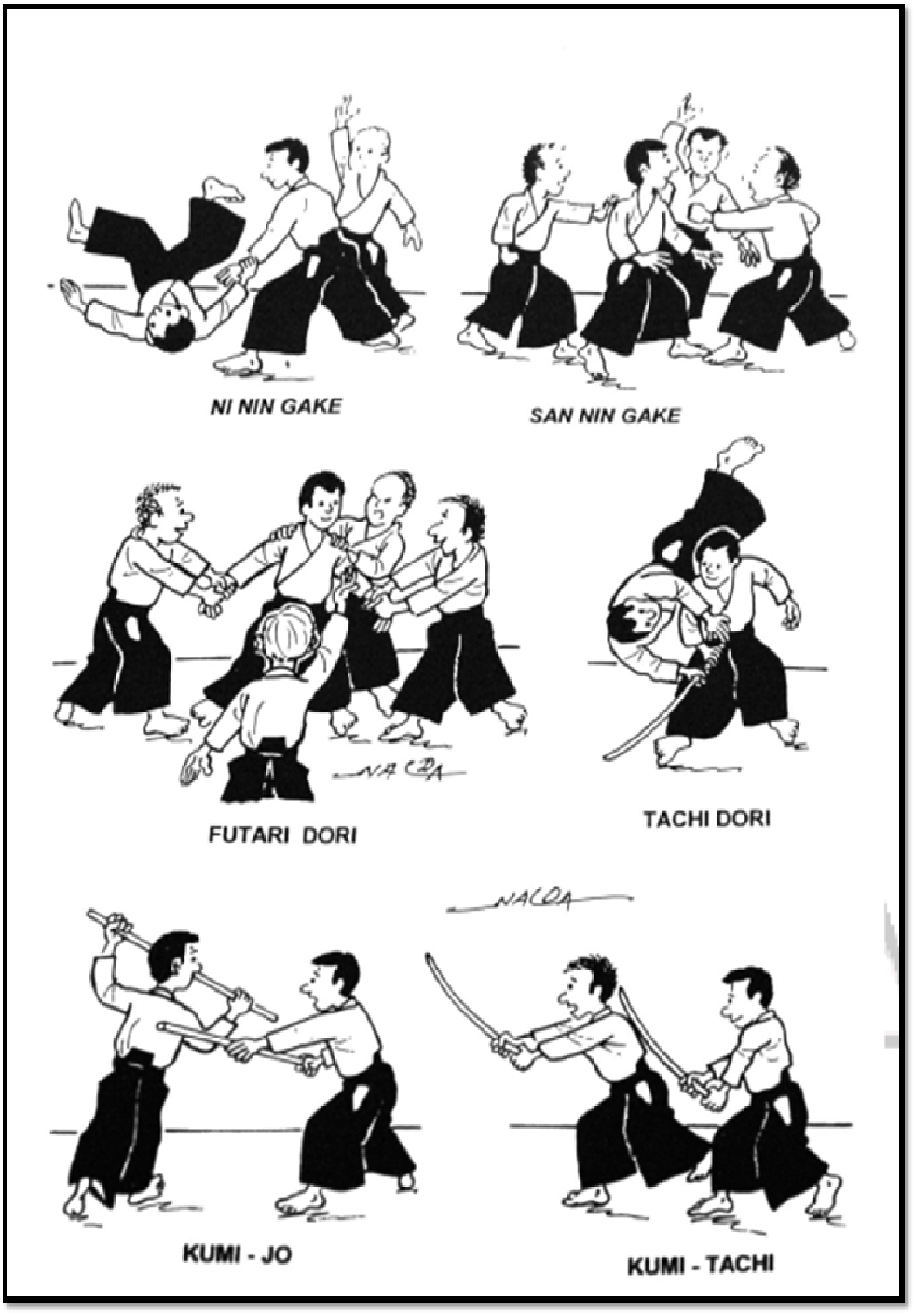 AIKIDO SAN JUAN ARGENTINA TÉCNICAS BÁSICAS ILUSTRADAS GUÍA PARA EL KOHAI