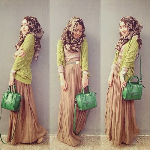 Model Baju  Muslim Terbaru Untuk  Remaja  Putri 