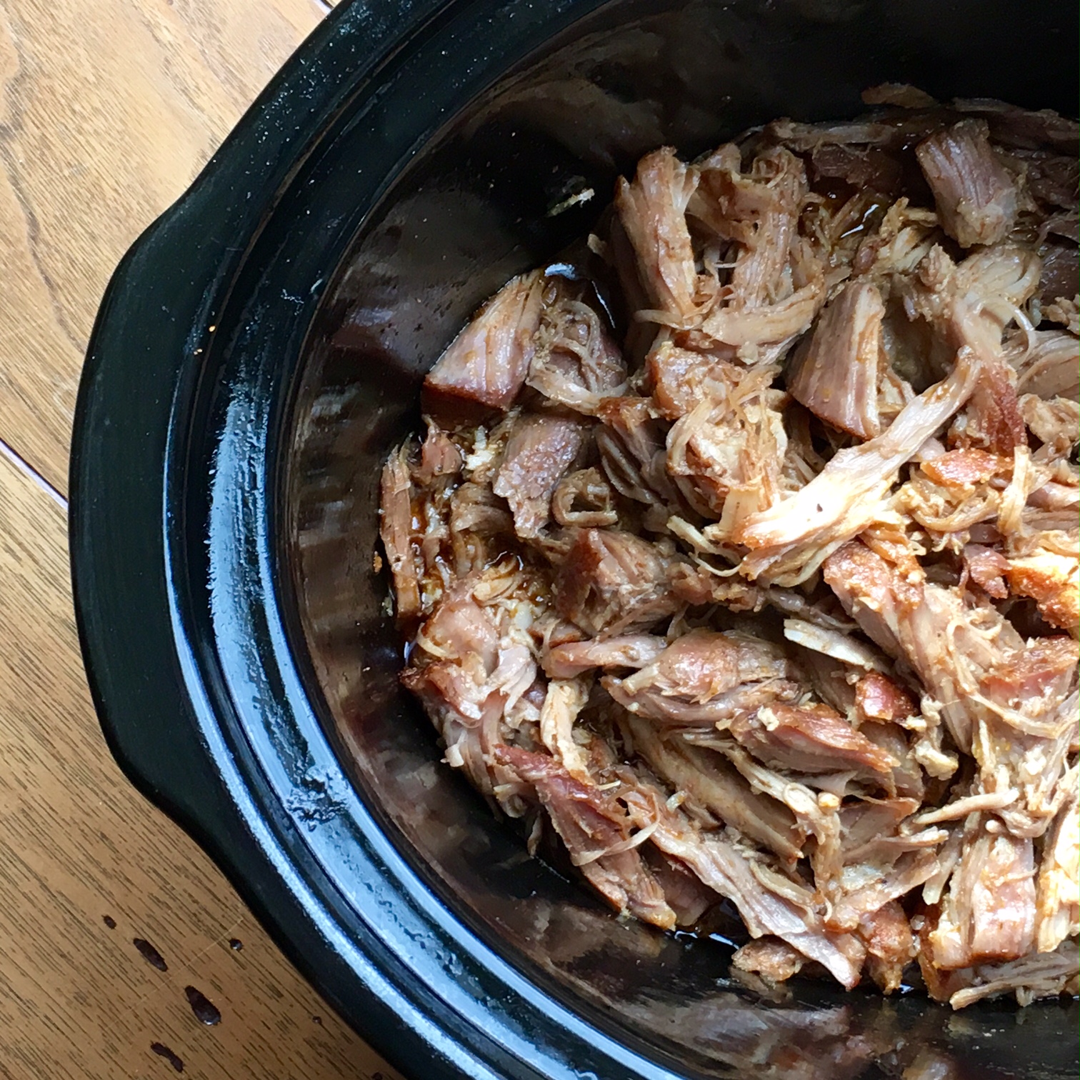Easy Slow Cooker Pulled Pork (2 Ingredients) Sweet Little Bluebird
