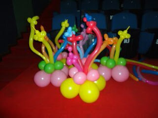 RUMPUT BALON ANEKA DEKORASI BENTUK RUMPUT BALON