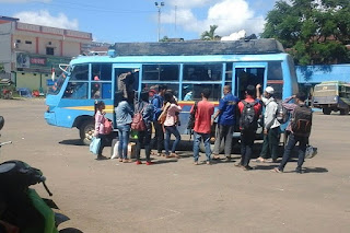 Arus Balik mudikTerminal Lawang Kuari Sudah Mulai Ramai Arus Balik mudikTerminal Lawang Kuari Sudah Mulai Ramai