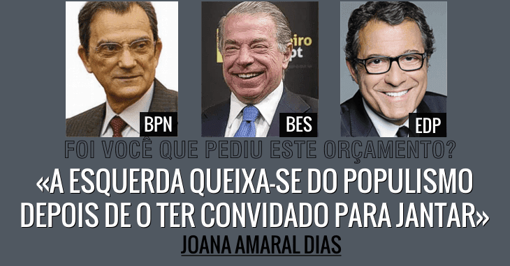«Foi você que pediu este orçamento?» Joana Amaral