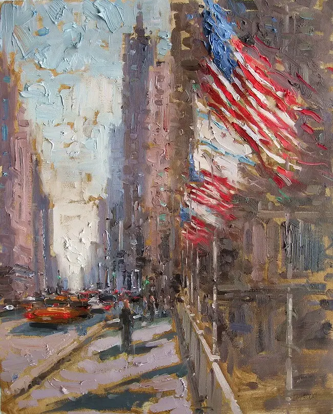 Eugene Paprocki 1971 ~ American painter | The impressionist city