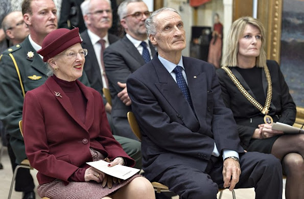 Queen Margrethe II of Denmark visited the newly renovated Skagen Museum of art in the northernmost part of Denmark