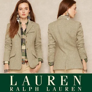 Princess Mar y Style Ralph Lauren Lambswool-Blend Tweed Jacket