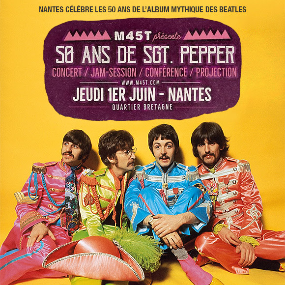 Nantes célèbre les 50 ans de l'album « Sgt. Pepper » des Beatles