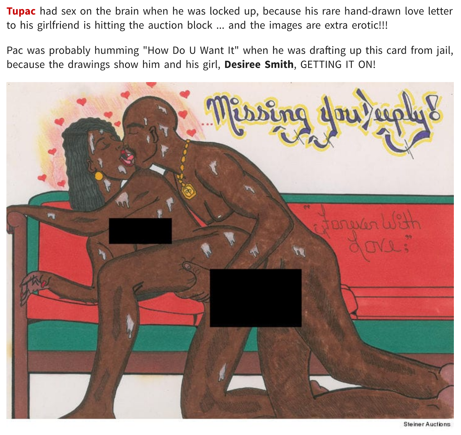 Free To Find Truth 74 79 83 Tupac S Drawing Of Sex With His