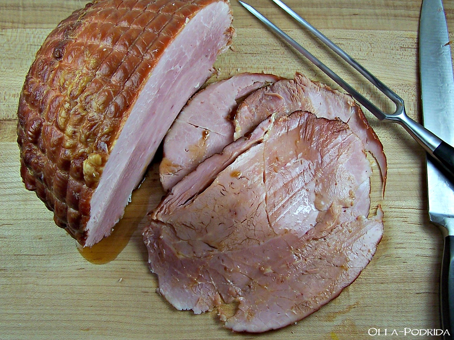 OllaPodrida Slow Cooker French Brown Sugar Ham