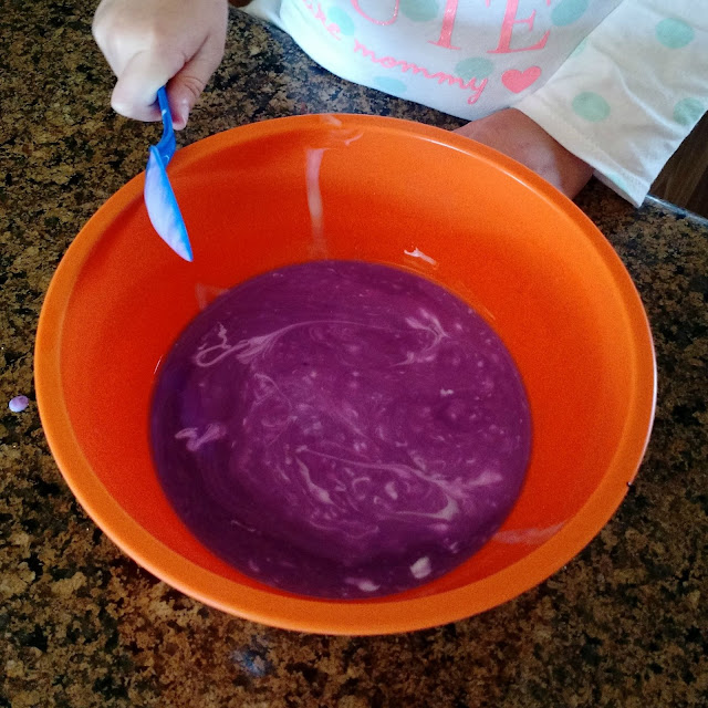 Homemade Gak--only 3 ingredients and provides hours of fun.  Also a great gift or party favor!