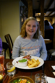 childrens meal at The Lamb Inn, Hooe
