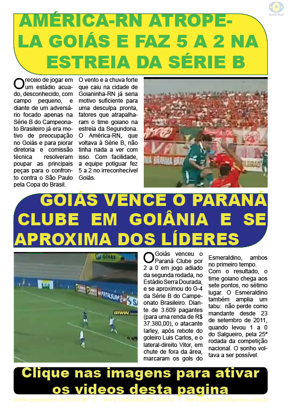 Goiás Esporte Clube, Setor Pedro Ludovico, Goiânia, Reinaldo Cruz, Rádio Versátil, BUGNEWS