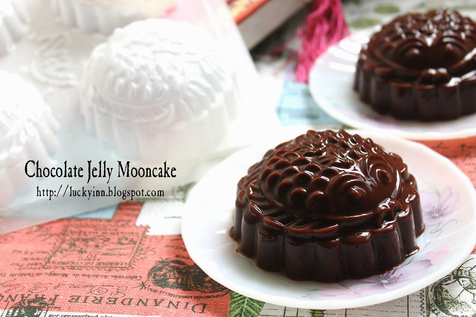 Lucky Inn 巧克力菜燕月饼 Chocolate Jelly Mooncake