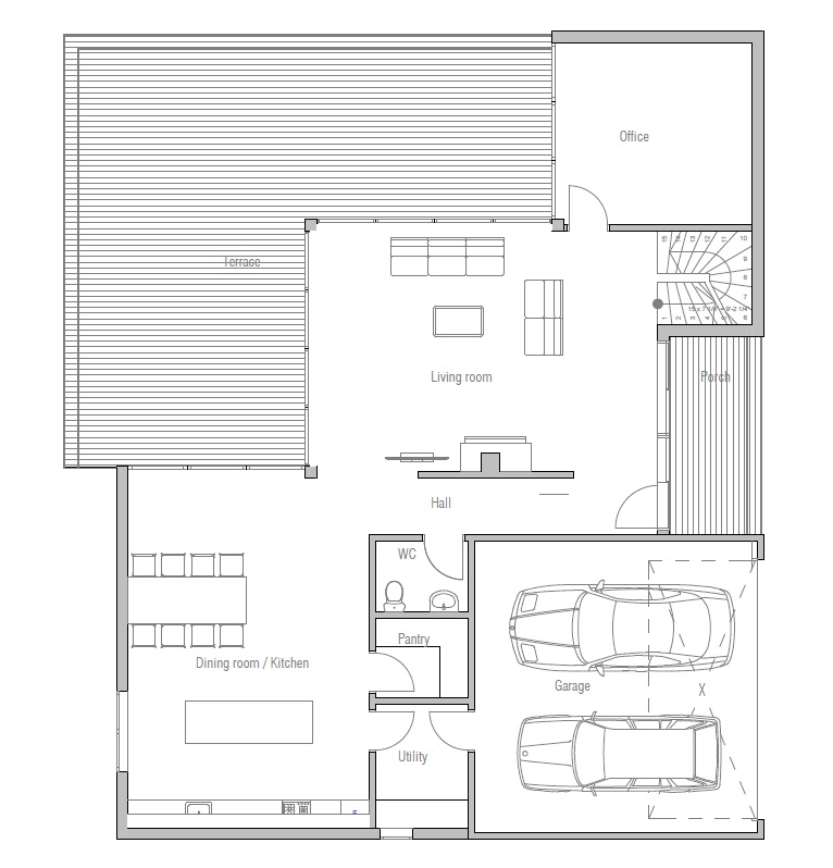 Australian House Plan CH168