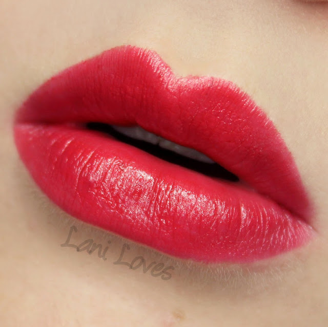 YSL Rouge Pur Couture #55 Rouge Anonyme Lipstick Swatches & Review