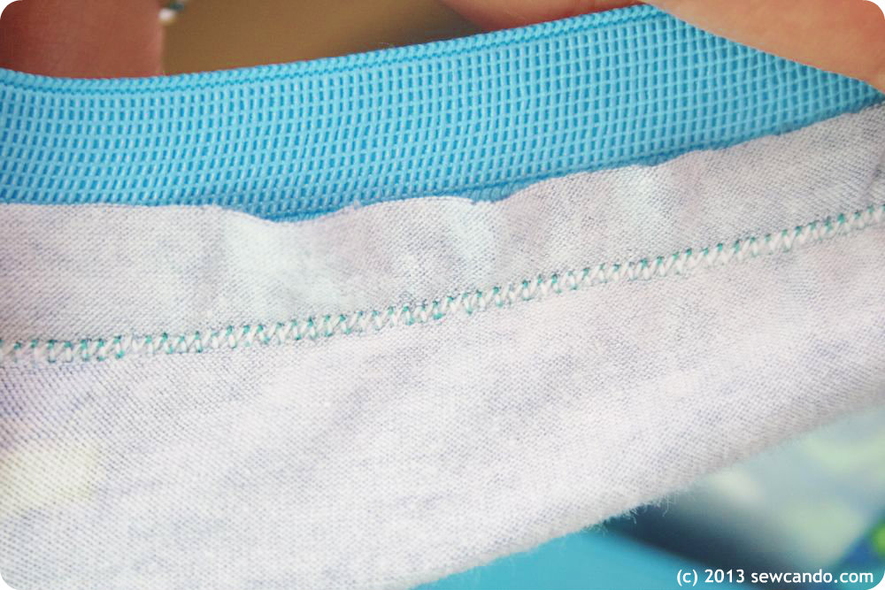 Sew Can Do: Fold Over Elastic Knit Shorts Without A Pattern