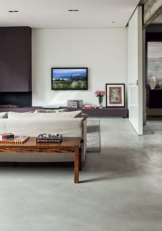 Casa & Reforma usar Piso de cimento polimérico}