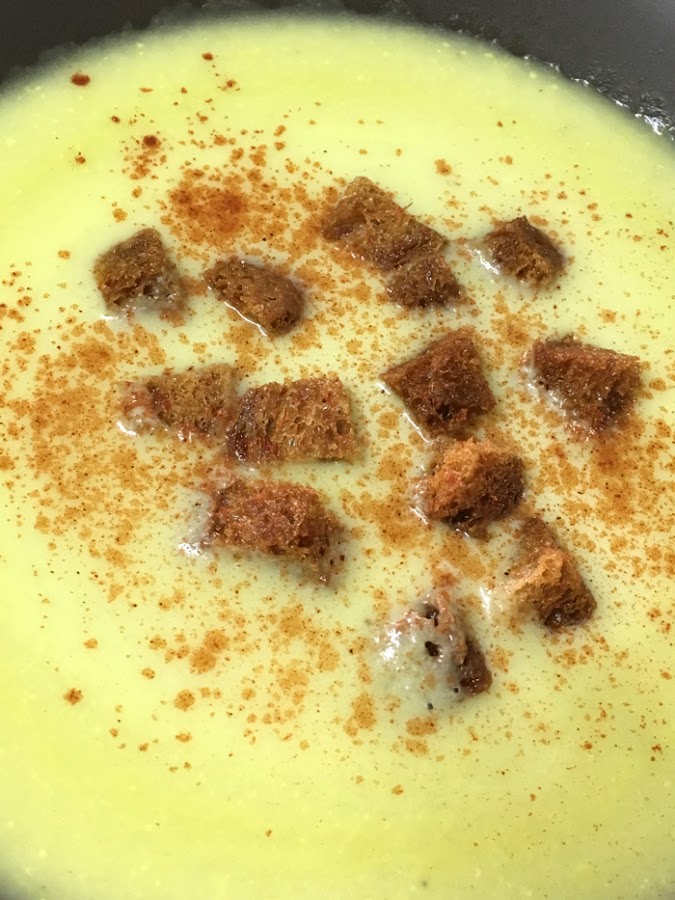 Crema de calabacín