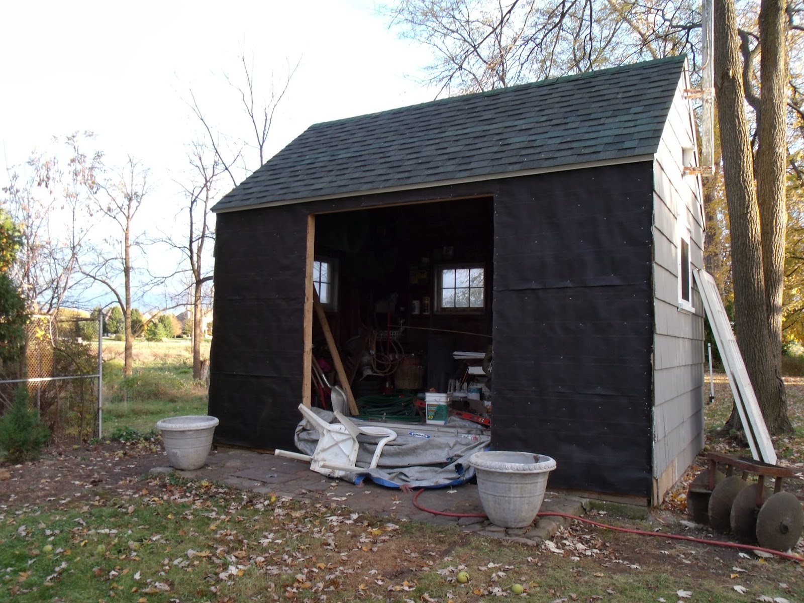 Gear Acres at Top of the Hill: New stapler and reused materials